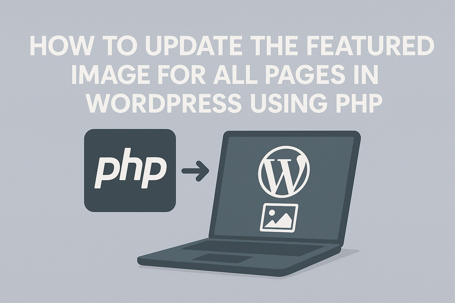 How to Update the Featured Image for All Pages in WordPress Using PHP